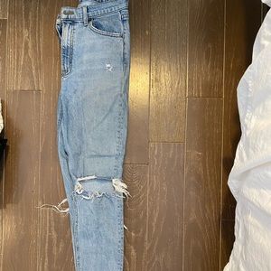 Reformation Ripped Skinny Jeans